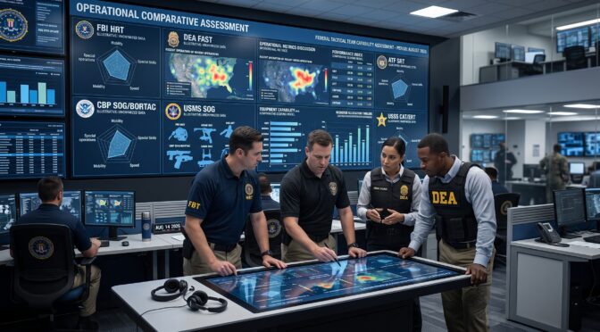 Comparative Analysis and Ranking of U.S. Federal Law Enforcement Tactical Teams:  August 2026