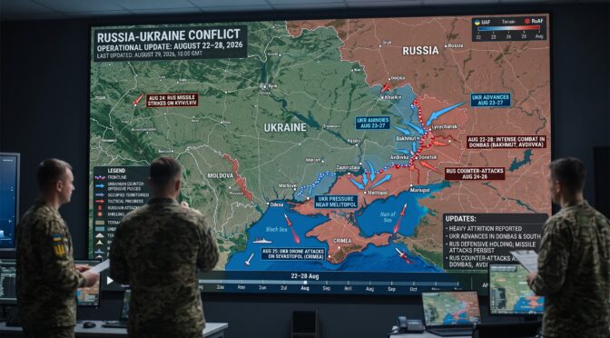 SITREP: Russia-Ukraine Conflict – August 22 to 28, 2026