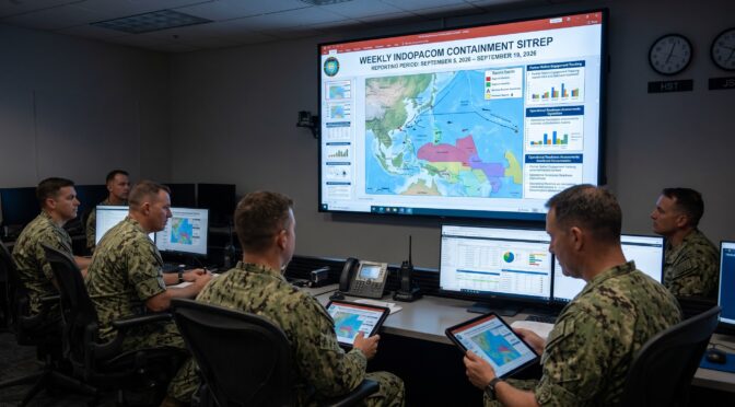 Weekly INDOPACOM Containment SITREP: September 5 to 19, 2026